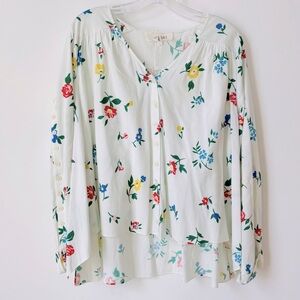 The Great Long Sleeve Button Down Blouse